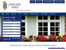 Tablet Screenshot of howlandjones.com